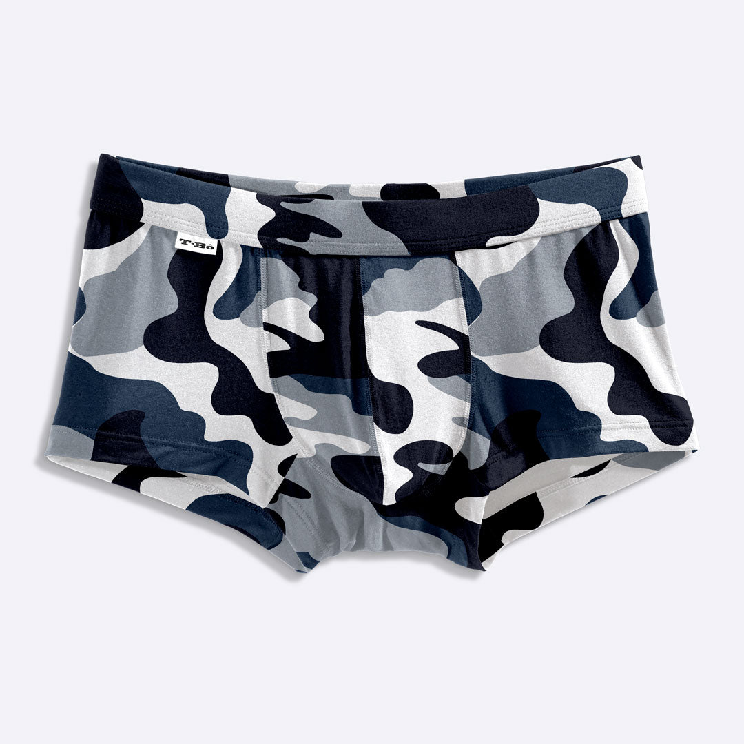 The TBô Blue Camo Trunk – TBô underwear