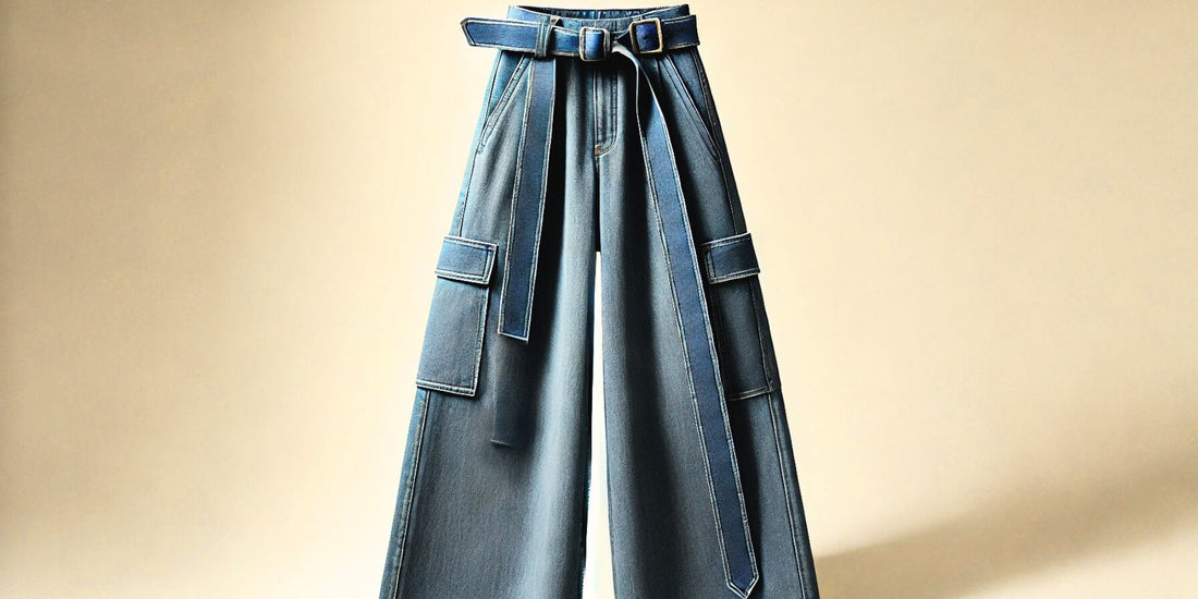 Belted Jeans