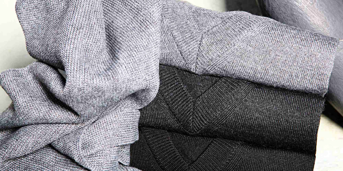 Grey Waffle Sweater