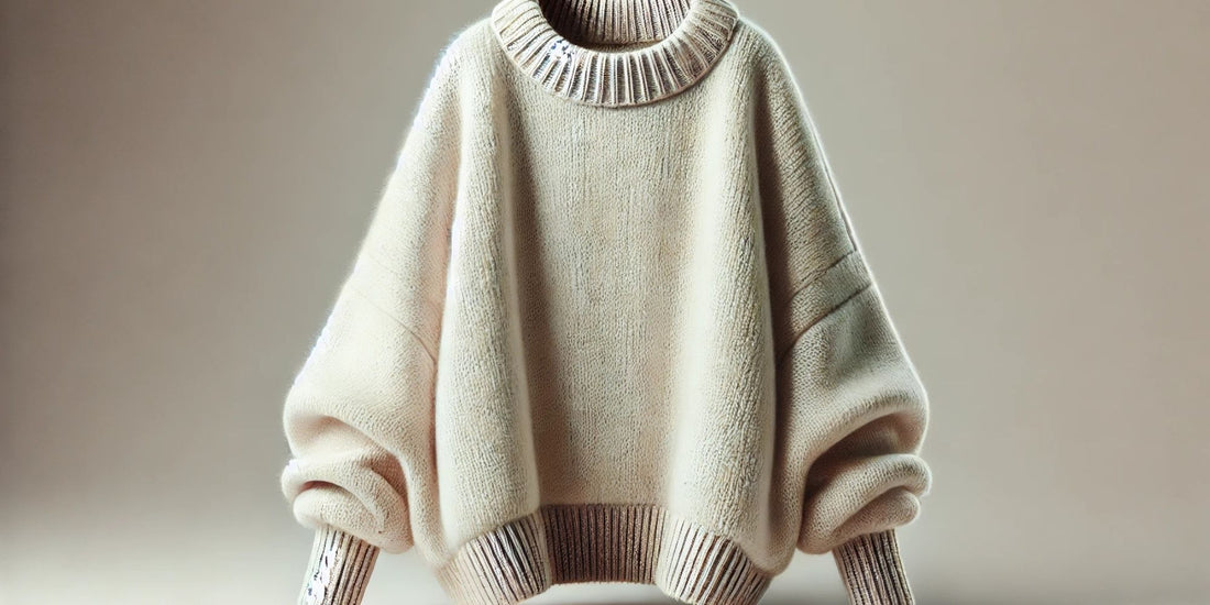 Oversized Henley Sweater