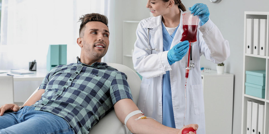 can gay men donate blood