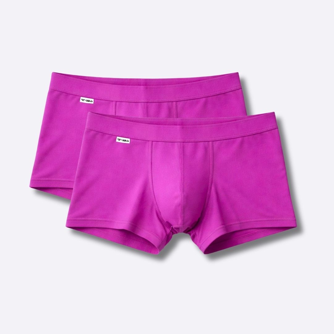 The Elegant Purple Trunk 2-Pack | Bamboo Men's Underwear-Pack