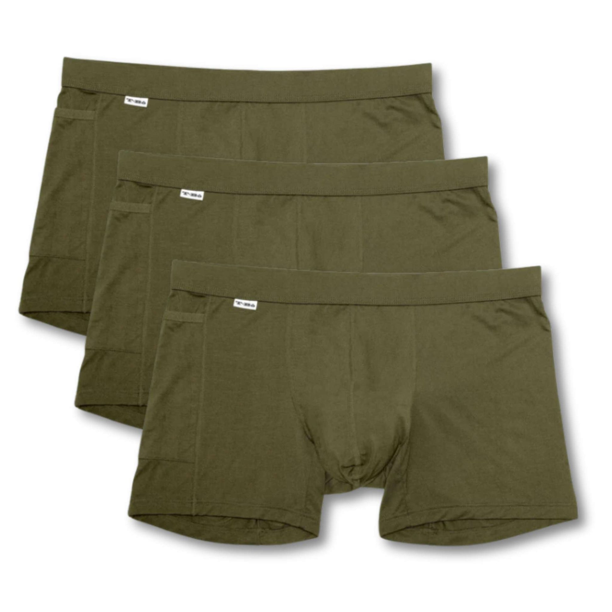 Cargo Boxer Brief 3-Pack  Bamboo Men's Boxer Shorts - TBô underwear