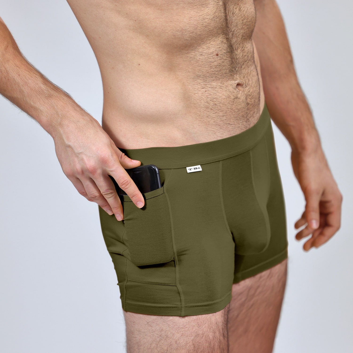 The Utility Boxer Brief Military Green L | 33-36″ / Military Green