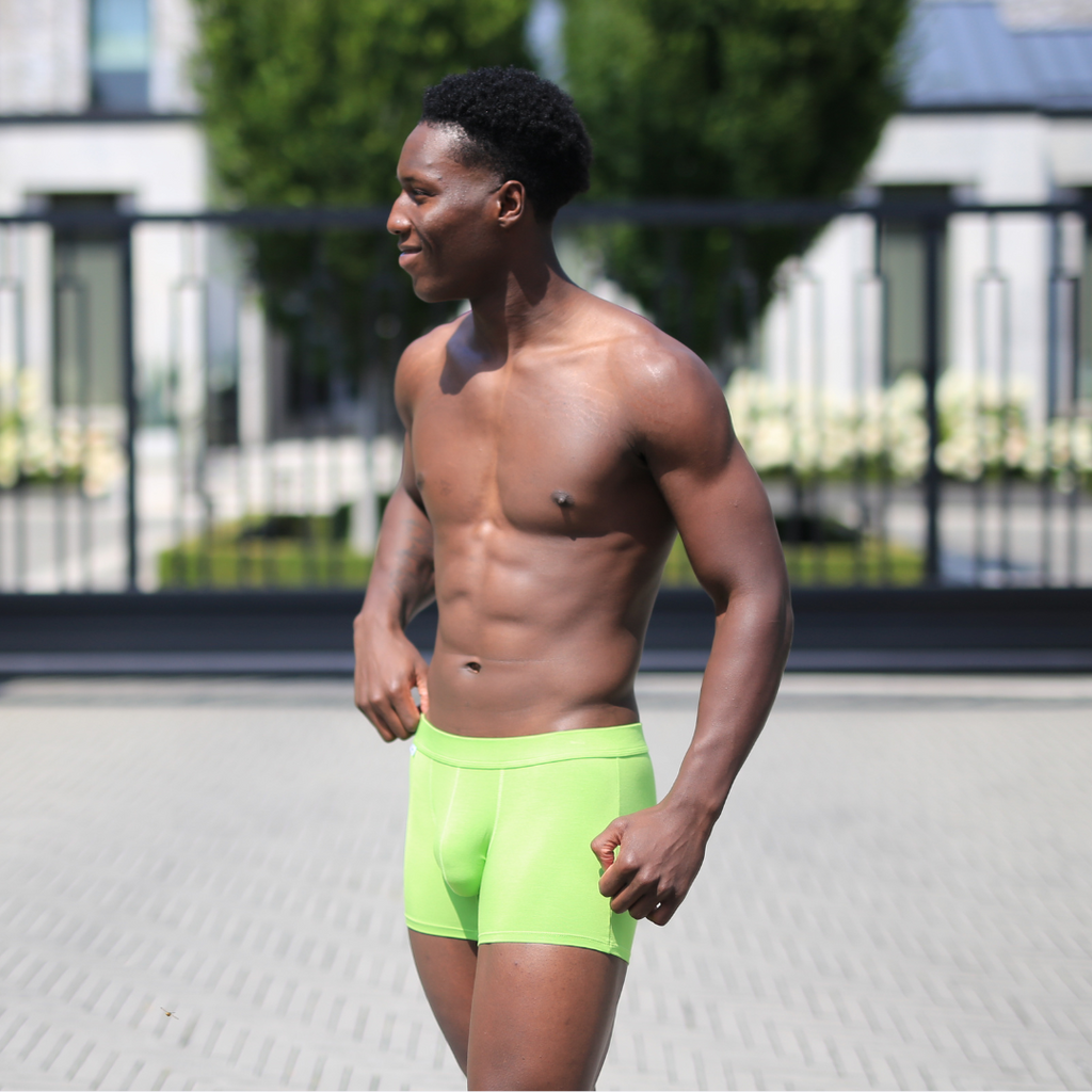 Mens Bamboo Green Underwear