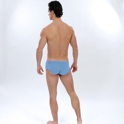 Heathered fabric brief studio