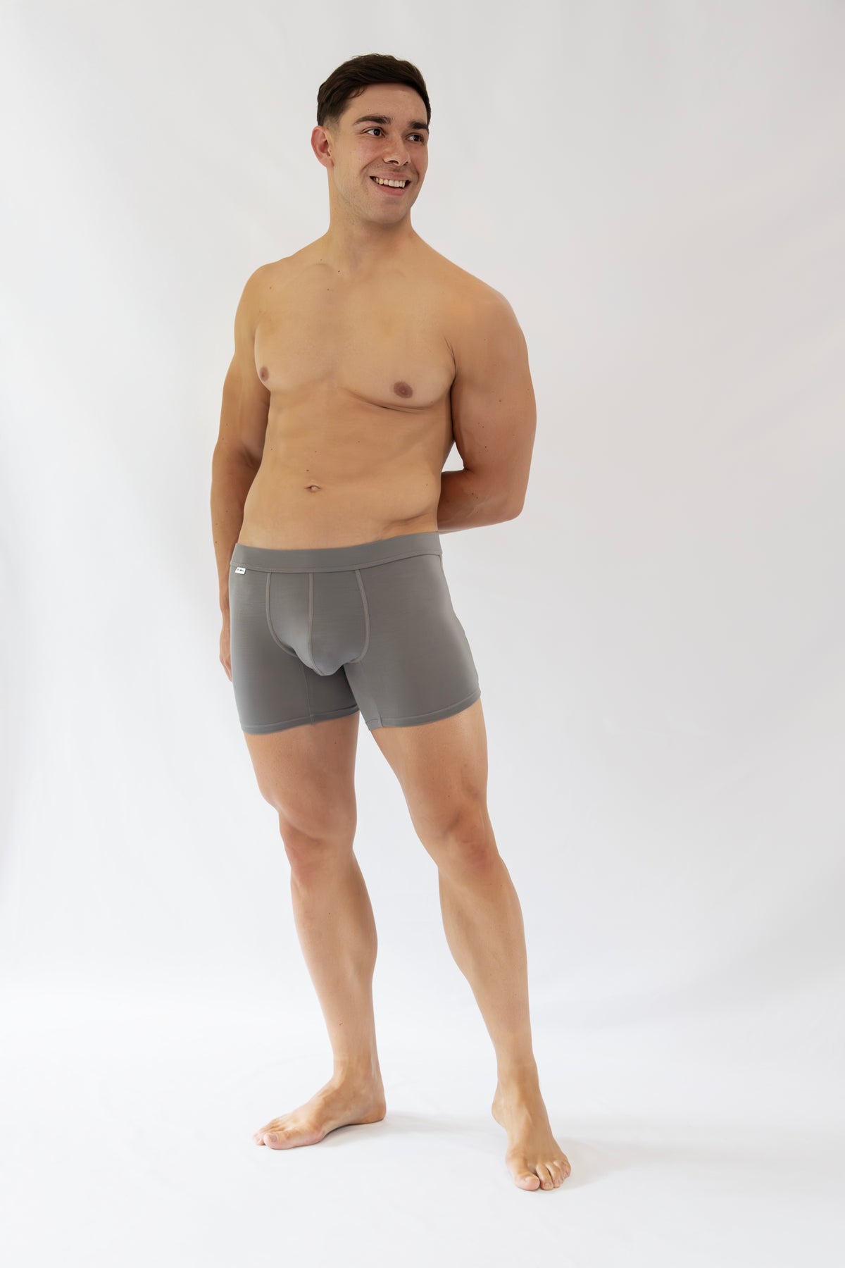 Gray Boxer The Charcoal Gray Boxer Brief | Limited Edition Bamboo Underwear – TBô ...