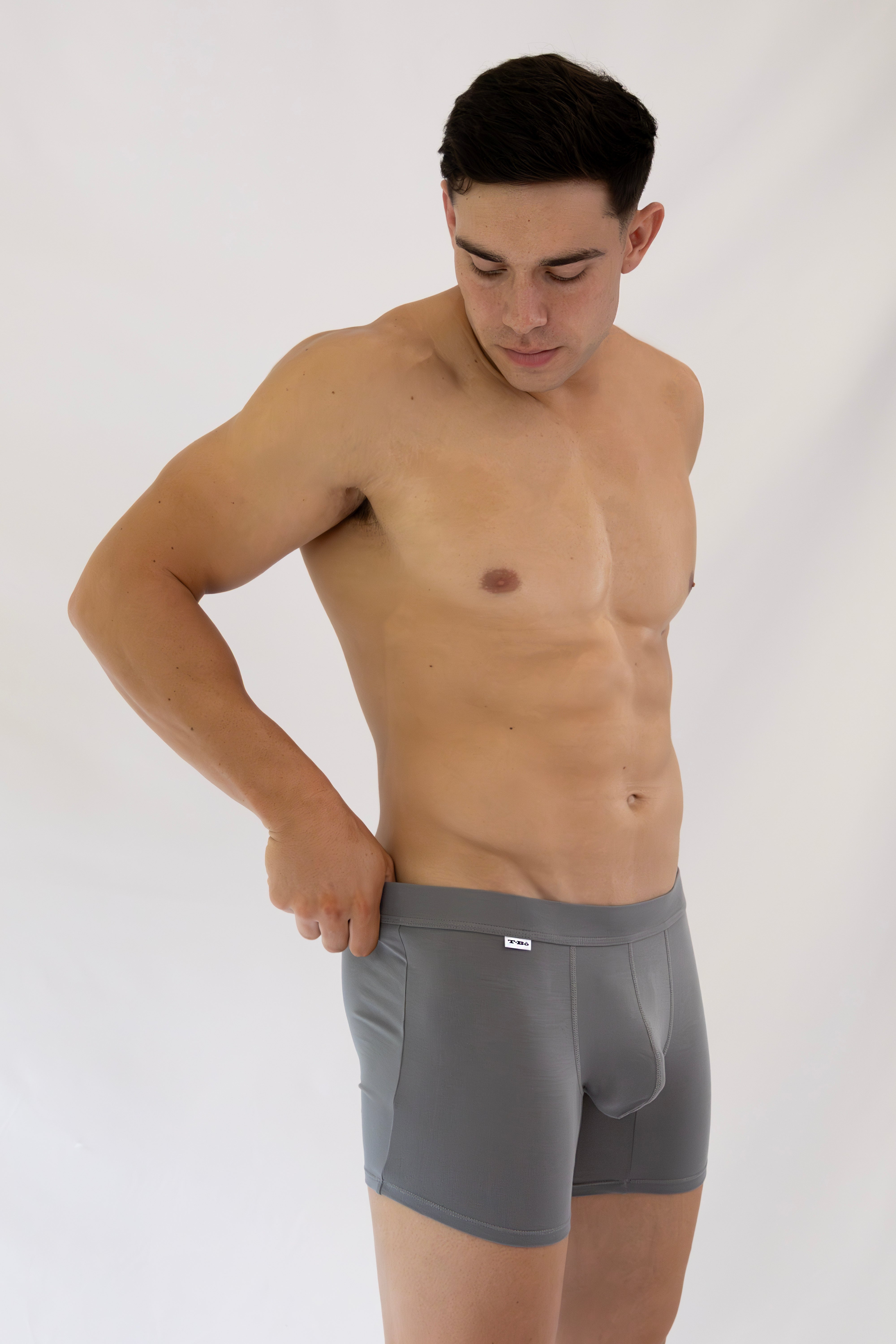 The Charcoal Gray Boxer Brief | Limited Edition Bamboo Underwear