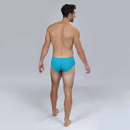 The Limited Edition Blue Atoll Brief for men in the USA and Canada