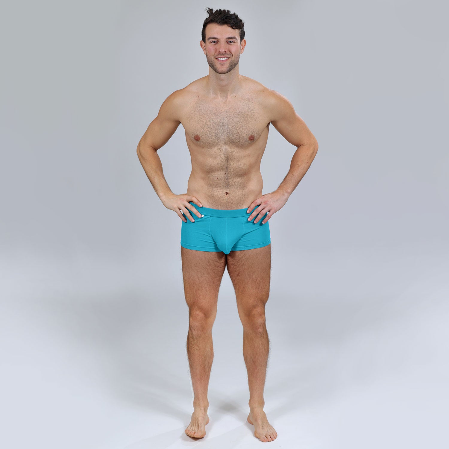 The Limited Edition Blue Atoll Trunks for men in the USA and Canada