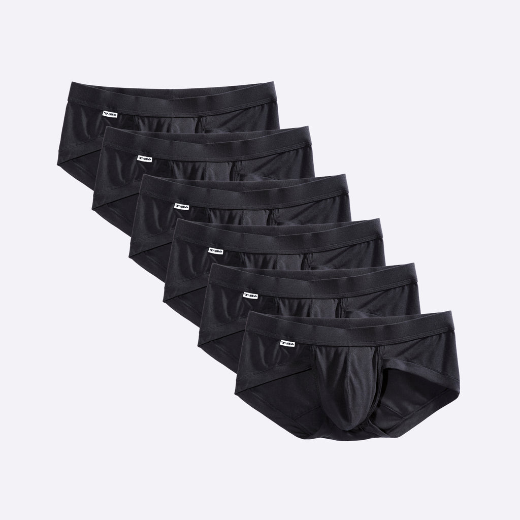 The Black Brief 6-pack + FREE Shades Bundle
