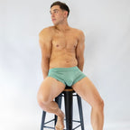 hunter green front studio shot