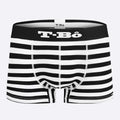 The Ballsy Pirate Black Stripes Trunk - XXL Only