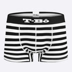 The Ballsy Pirate Black Stripes Trunk - XXL Only