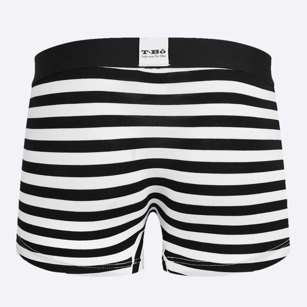 The Ballsy Pirate Black Stripes Trunk - XXL Only