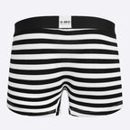 The Ballsy Pirate Black Stripes Trunk - XXL Only