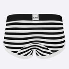 The Ballsy Pirate Black Stripes Brief