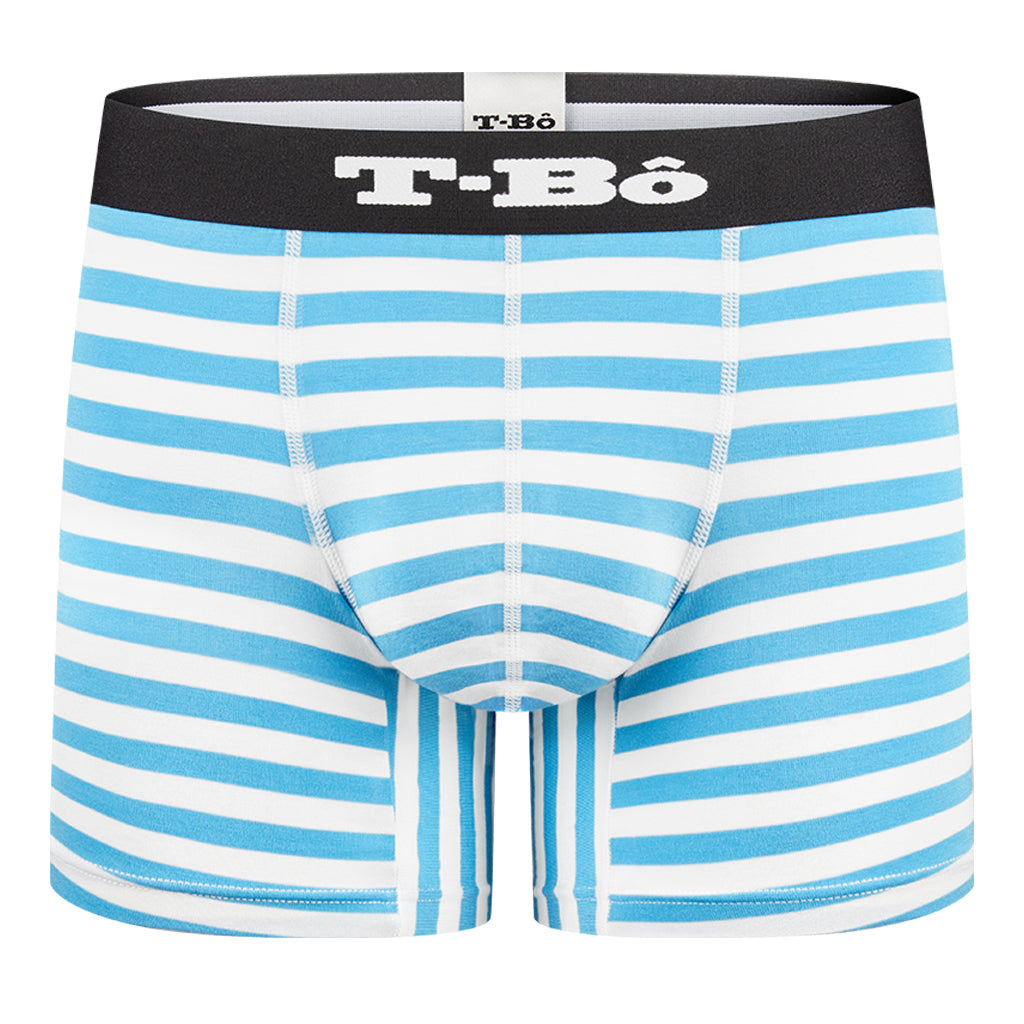 The Ballsy Boxer Brief Norse Blue Stripe for men in the USA and Canada