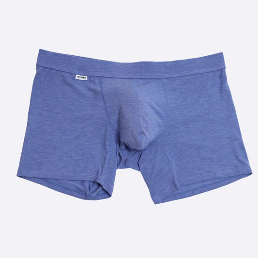The Limited Edition Pewinkle Purple Heather Boxer Brief for men in the USA and Canada