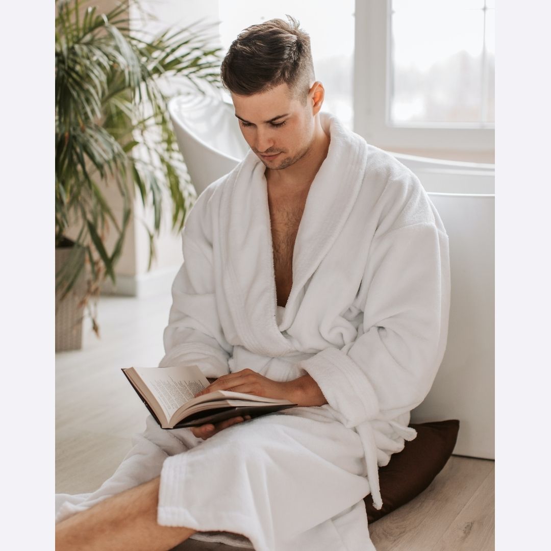 The Limited Edition Bathrobe for men in the USA and Canada