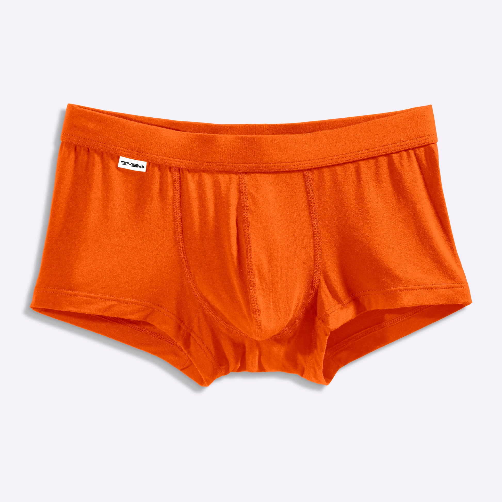 Meundies NWOT Orange Tiger Stripes trunk underwear size Small
