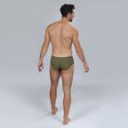 The Limited Edition Military Green Brief for men in the USA and Canada