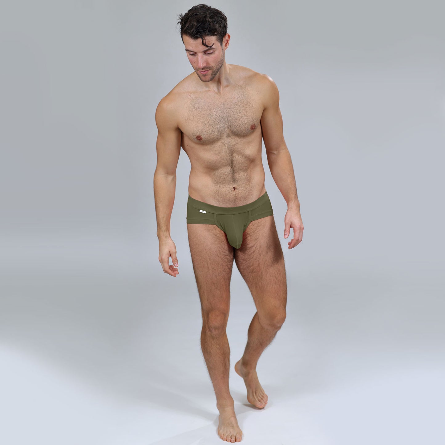 The Limited Edition Military Green Brief for men in the USA and Canada