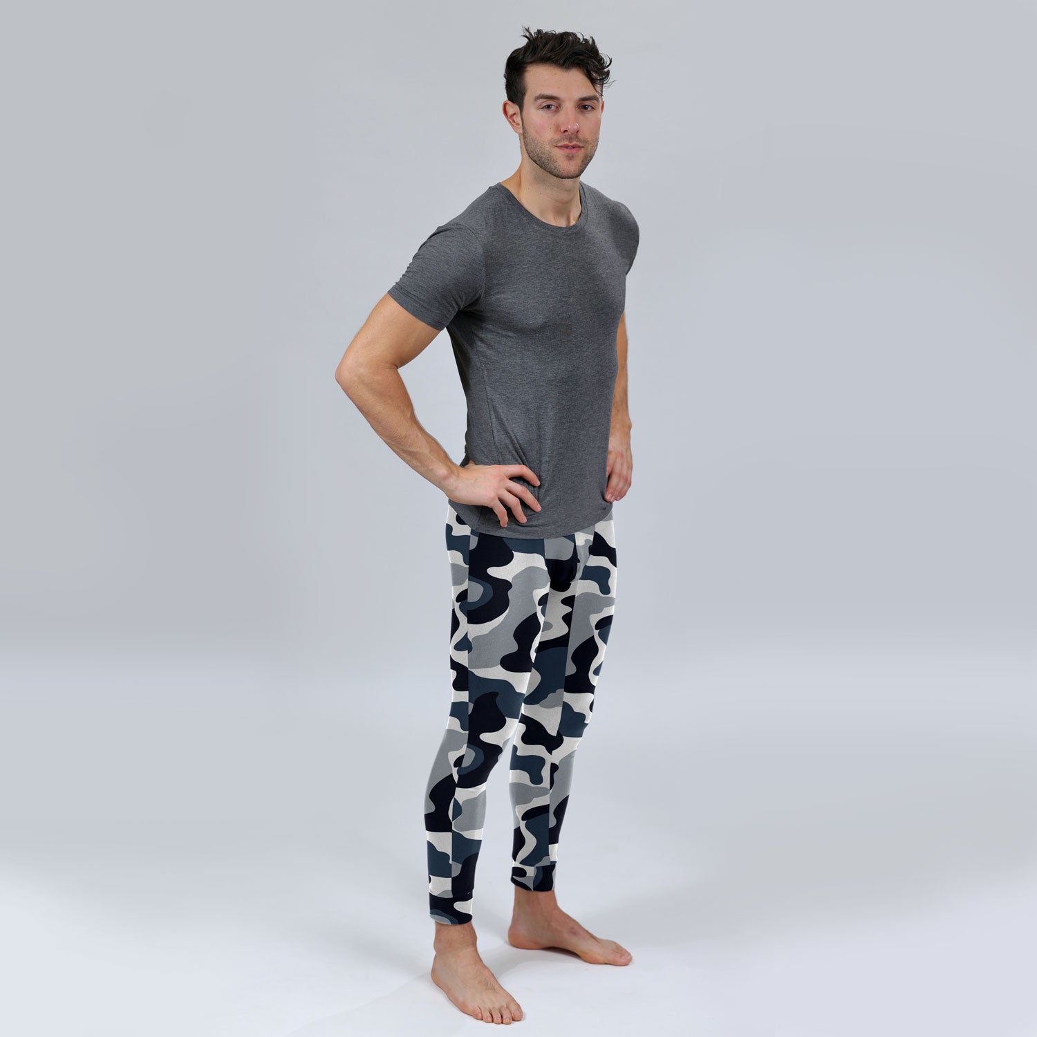 Men's camo thermal underwear best sale