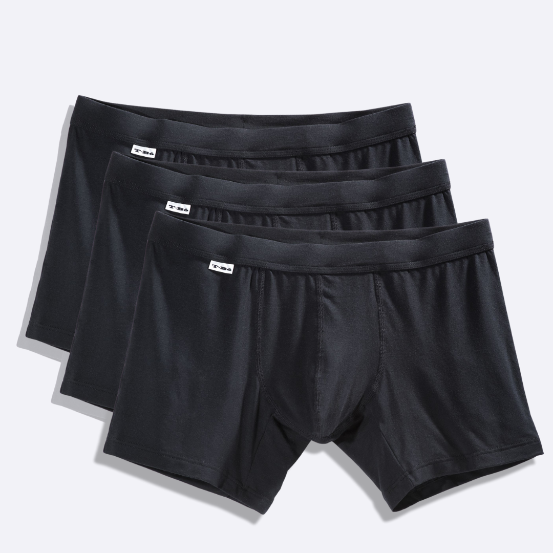 TBo Black Boxer Brief 3-Pack