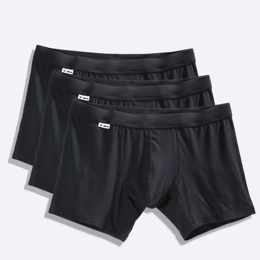 Homme Briefs 3-Pack In Matching Colours Black