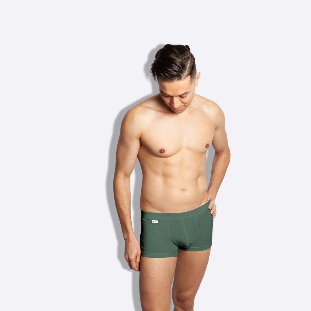 The Vintage Green Trunks