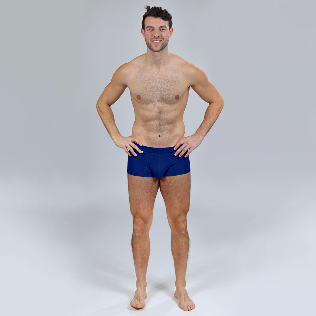 The Limited Edition Blue Depths Trunks for men in the USA and Canada