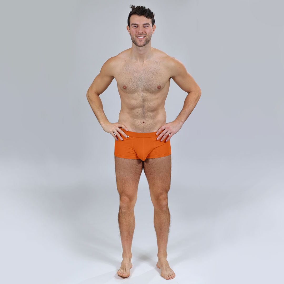 The Limited Edition Tiger Orange Trunks for men in the USA and Canadaa