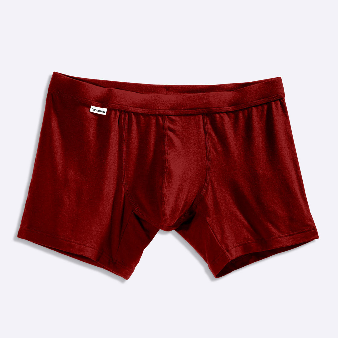 The Limited Edition Dark Burgundy Boxer Brief for men in the USA and Canada