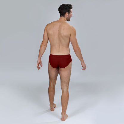 The Limited Edition Dark Burgundy Brief for men in the USA and Canada