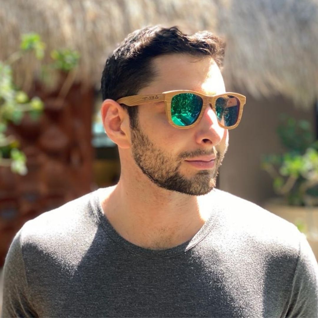 The Limited Edition Bamboo Sunglasses for men in the USA and Canada