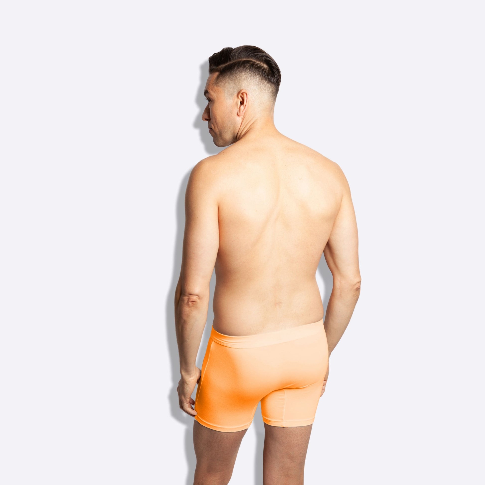 The Limited Edition Citrus Orange Boxer Brief for men in the USA and Canada