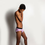 The Limited Edition Snow Lilac Brief for men in the USA and Canada